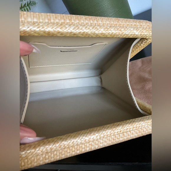 Toteme Raffia Box Clutch - Picture 8 of 10